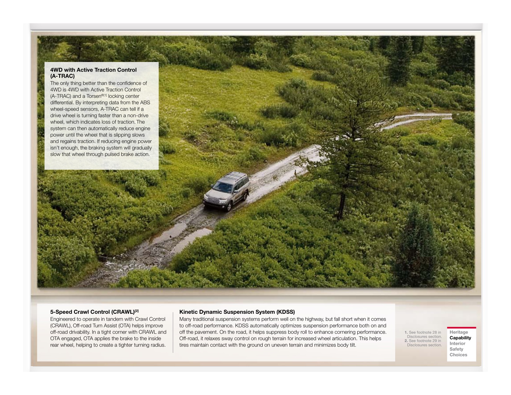 2013 Toyota Land Cruiser Brochure Page 13